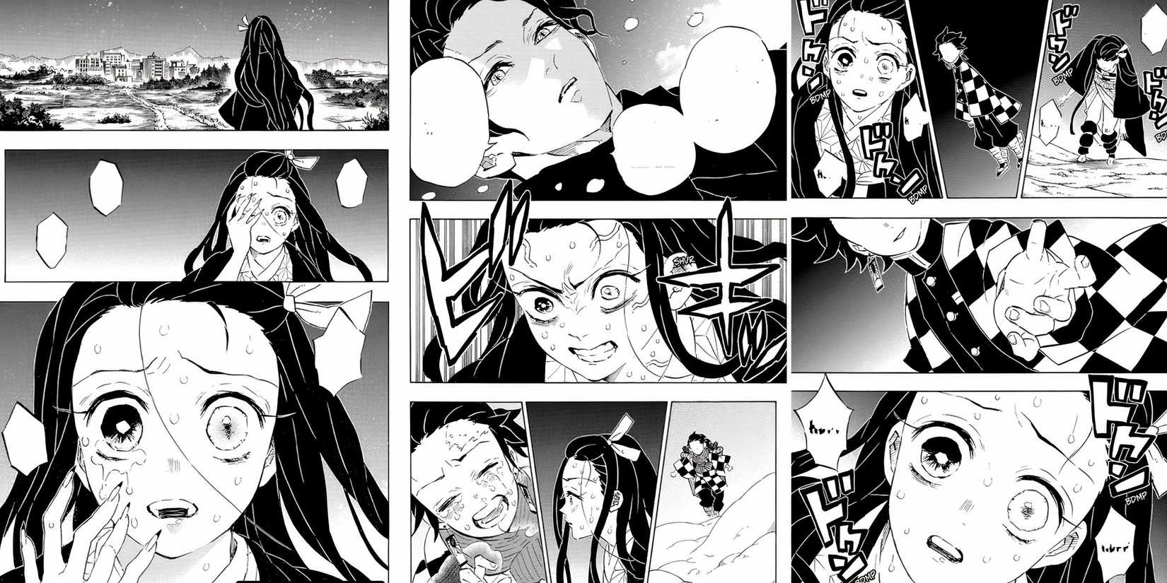 demon slayer nezuko transforms