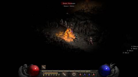 Diablo 2 Resurrected Reign of The Warlock Ring of Fire Skill-1