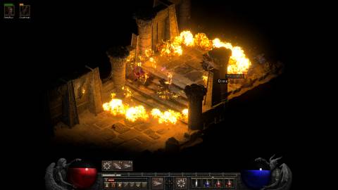 Diablo 2 Resurrected Warlock Ring Of Fire Skill