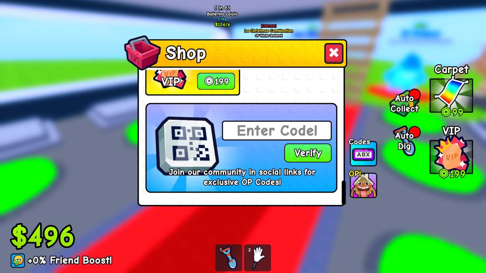 Roblox Dig Brainrots Codes