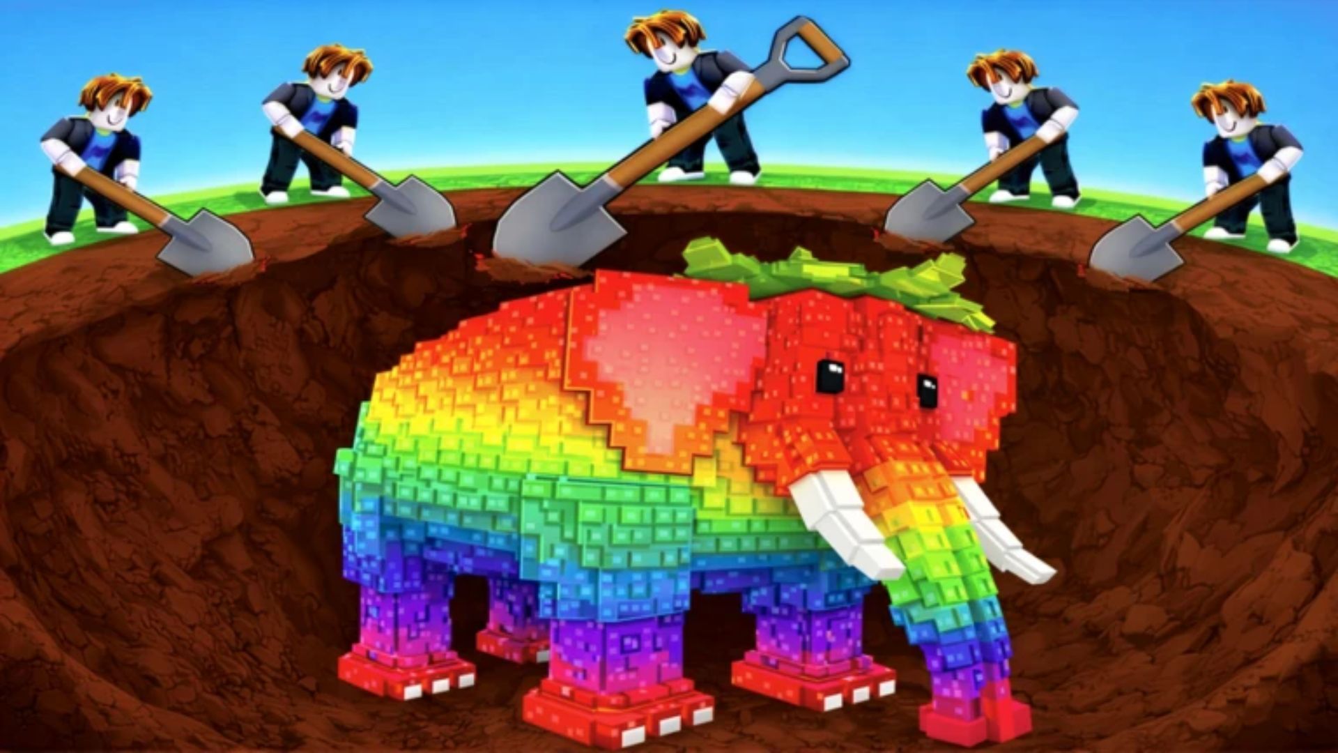 Dig Brainrots characters