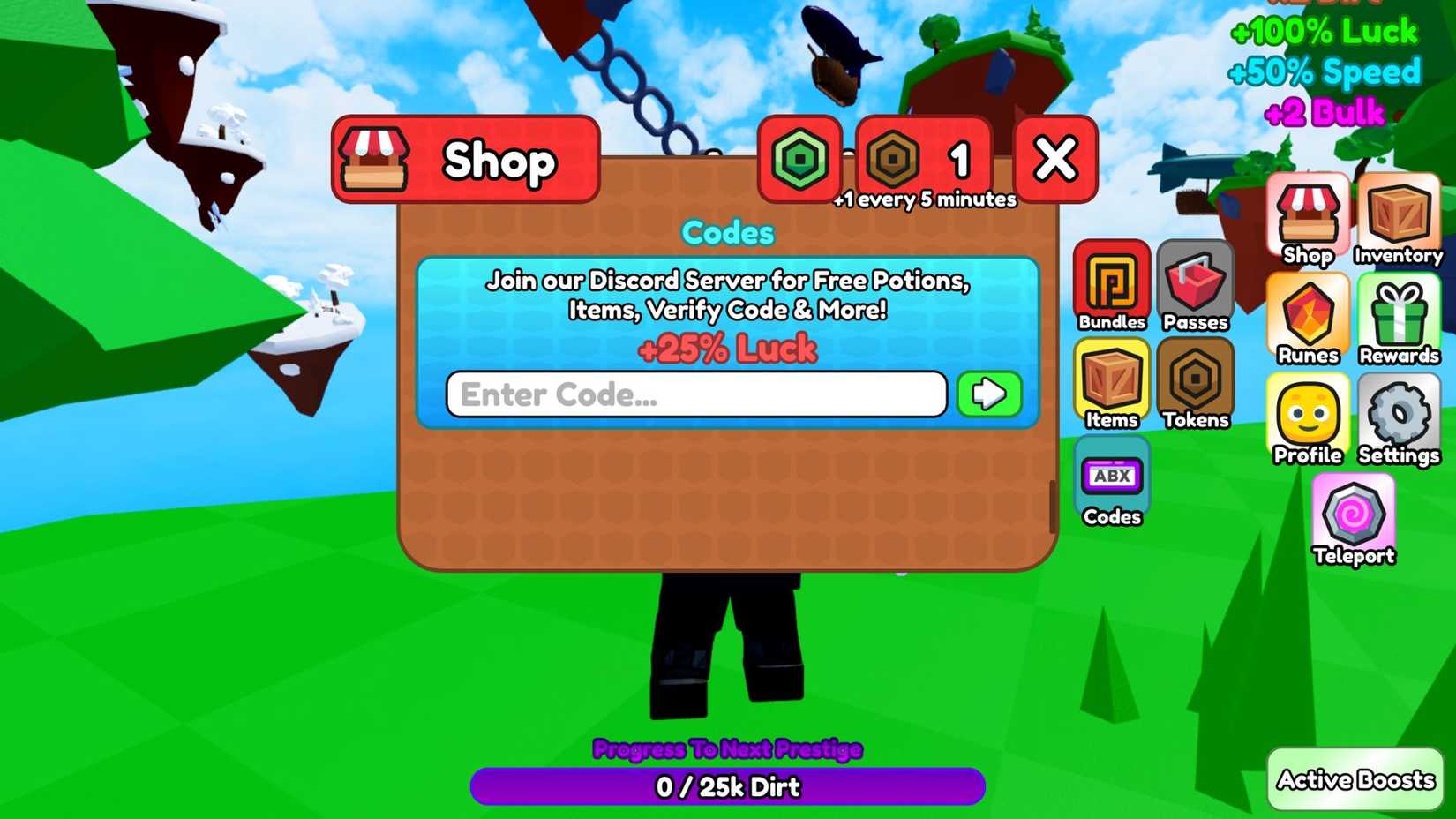 Dirt Incremental X - Card Codes