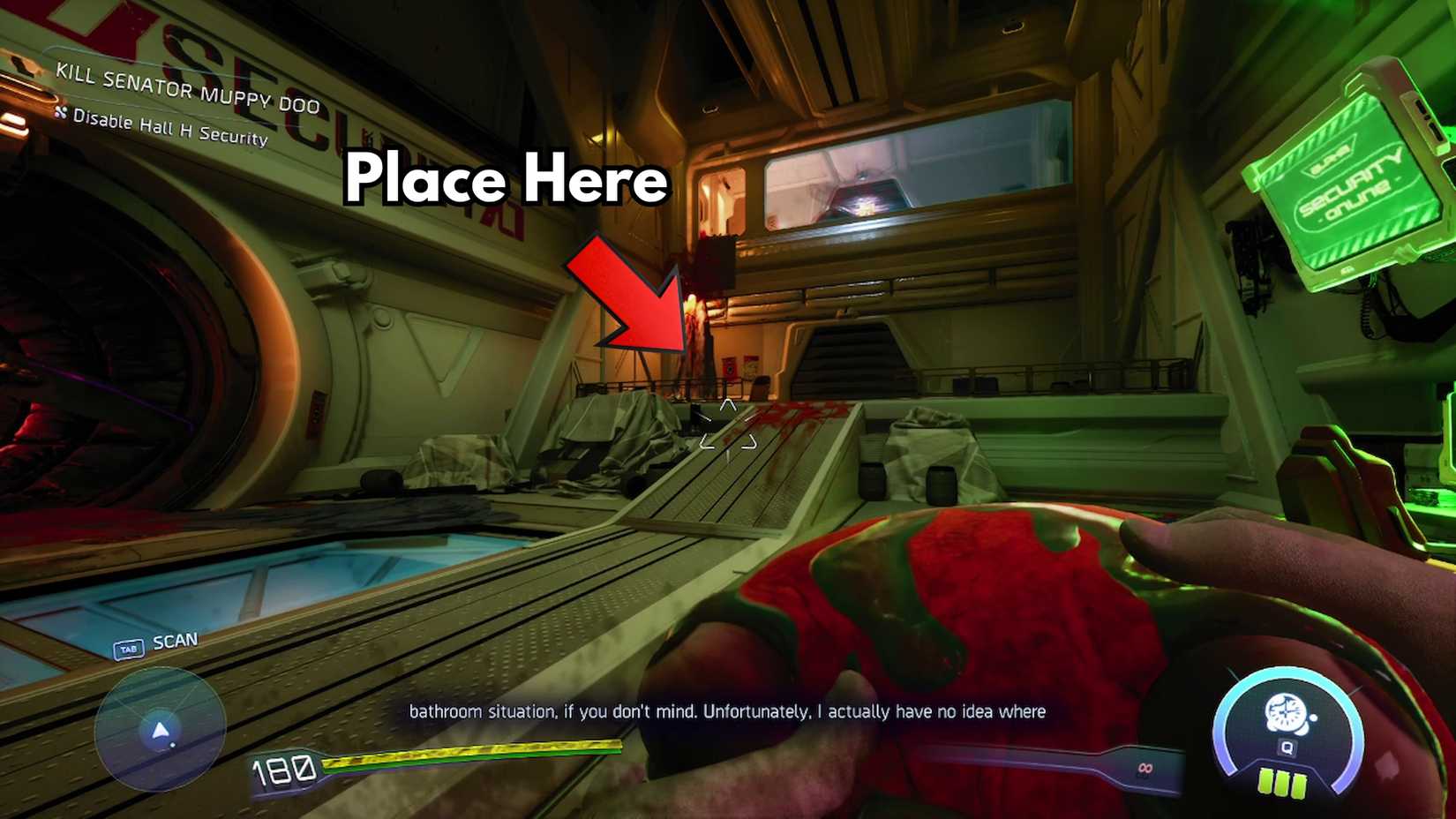 disable hall h security high on life 2 lugblob 2