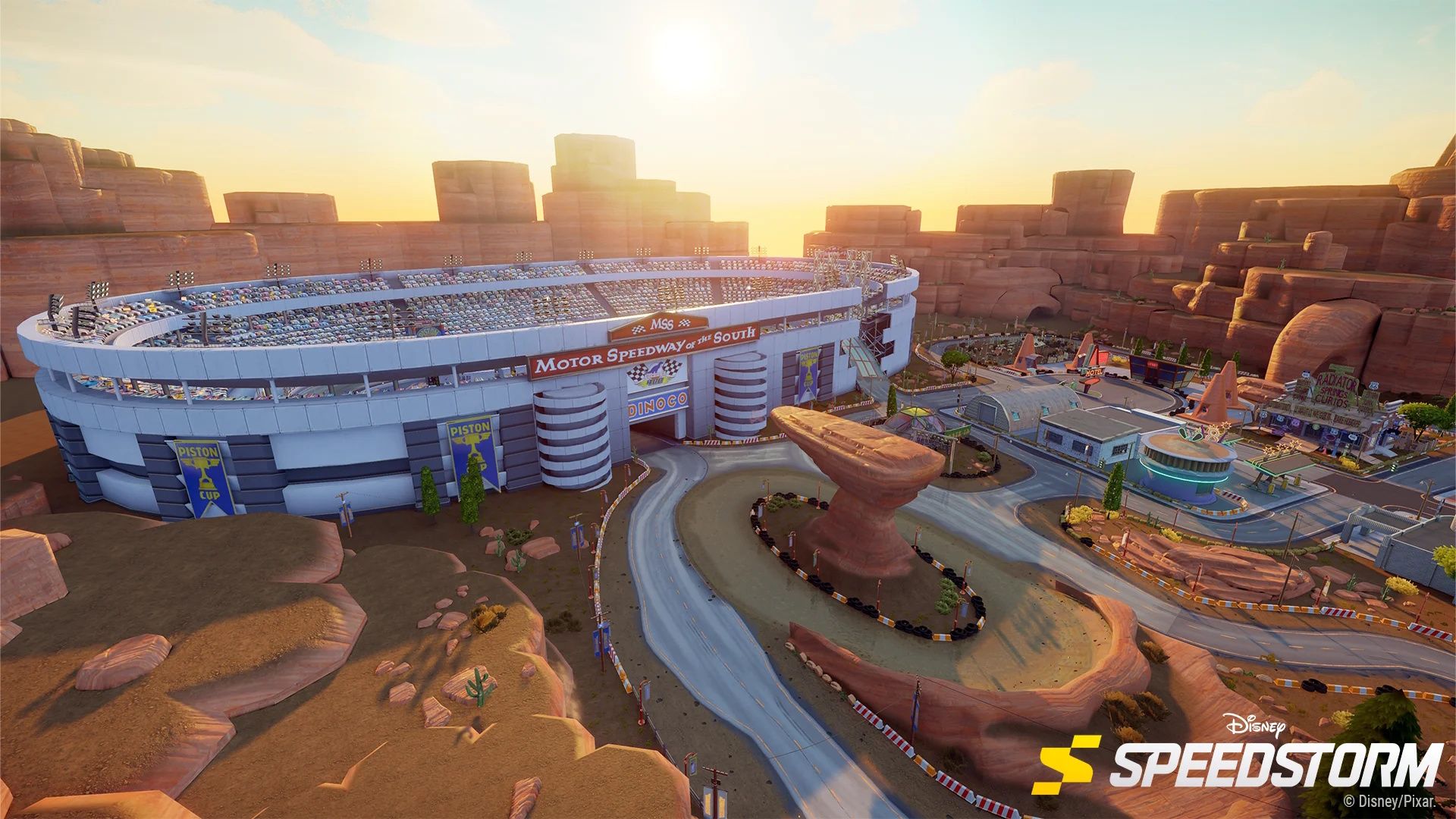 Radiator Springs in Disney Speedstorm