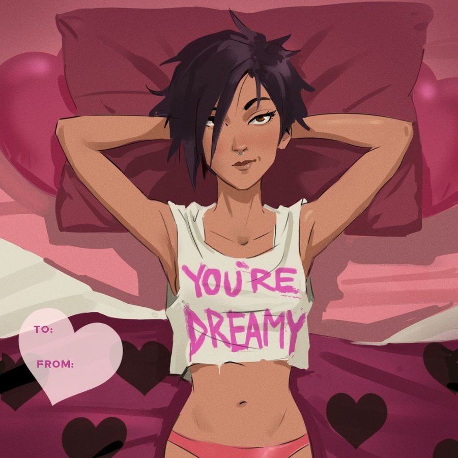 Dispatch Invisigal Valentine's Day Card