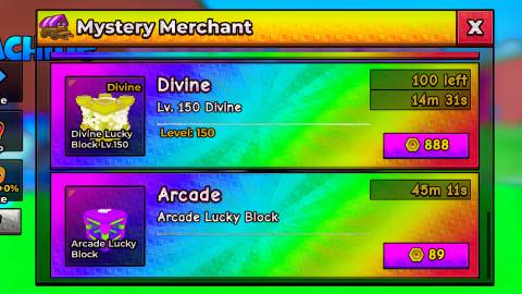 divine lucky block escape tsunami for brainrots