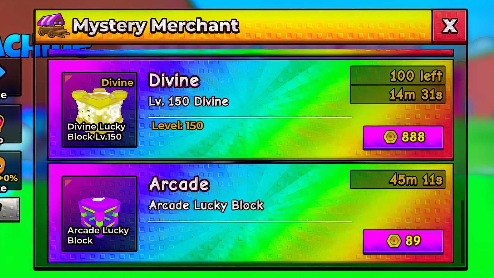 Tsunami of Divine Lucky Block Escape for Brainrots