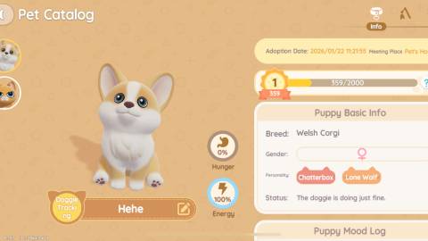 dog traits heartopia