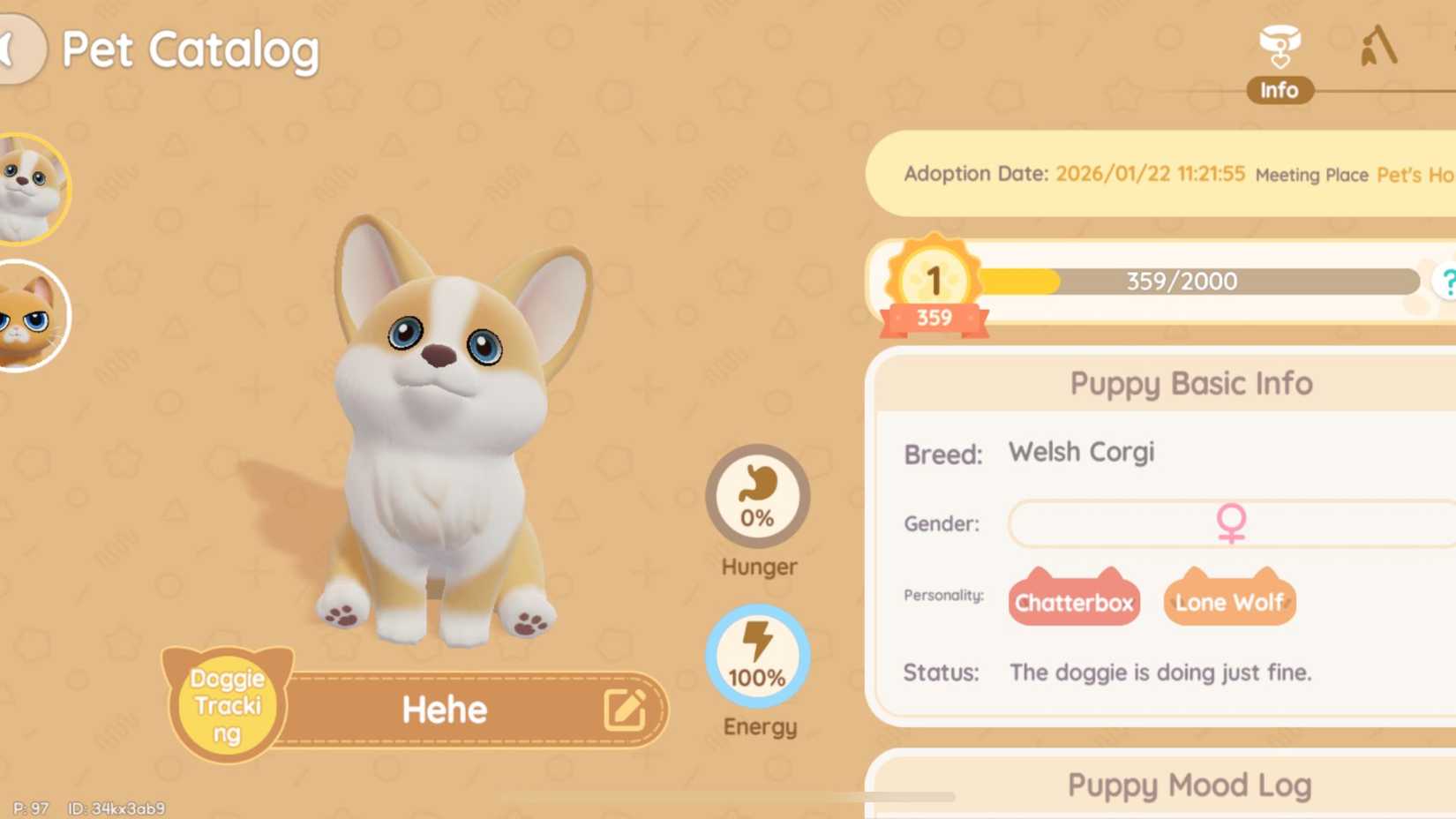 canine features of heartopia