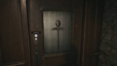 door to the medicine room