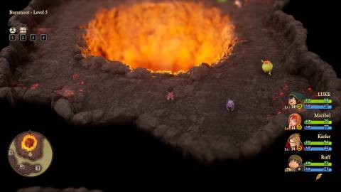 DQ7 Reimagined below Poin A, first platform