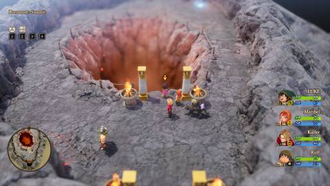 DQ7 Reimagined Gold Farming Route Burnmount Point A