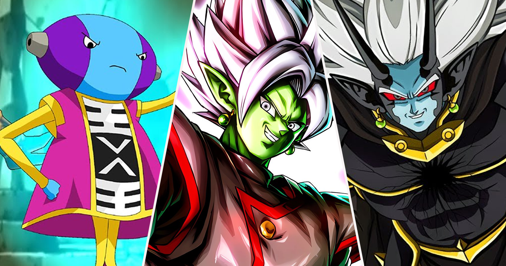 Dragon Ball Super Zeno, Zamasu, and Mechikabura