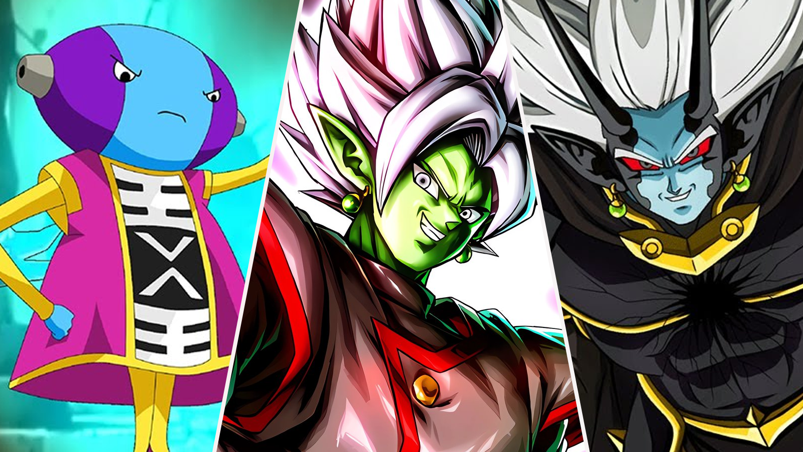 Dragon Ball Super Zeno, Zamasu, and Mechikabura