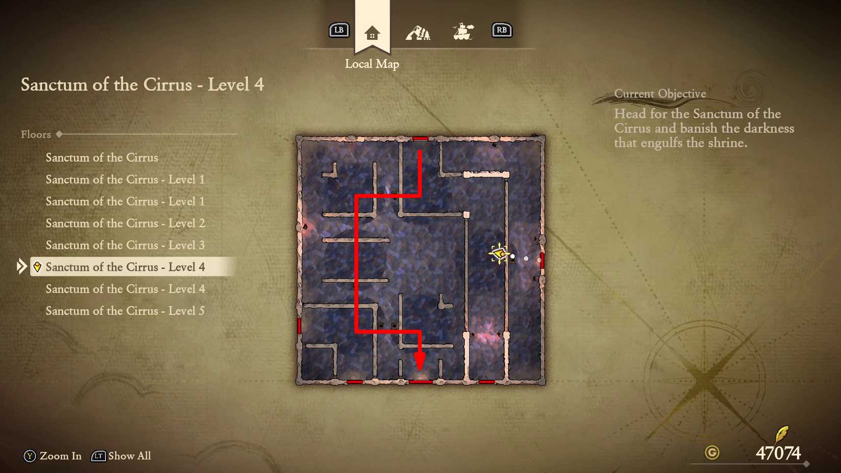 Dragon Quest 7 Cirrus Sanctuary Puzzle