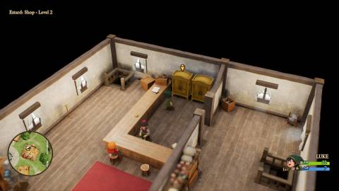 Dragon Quest 7 Reimagined Opening Cabinets and Drawers