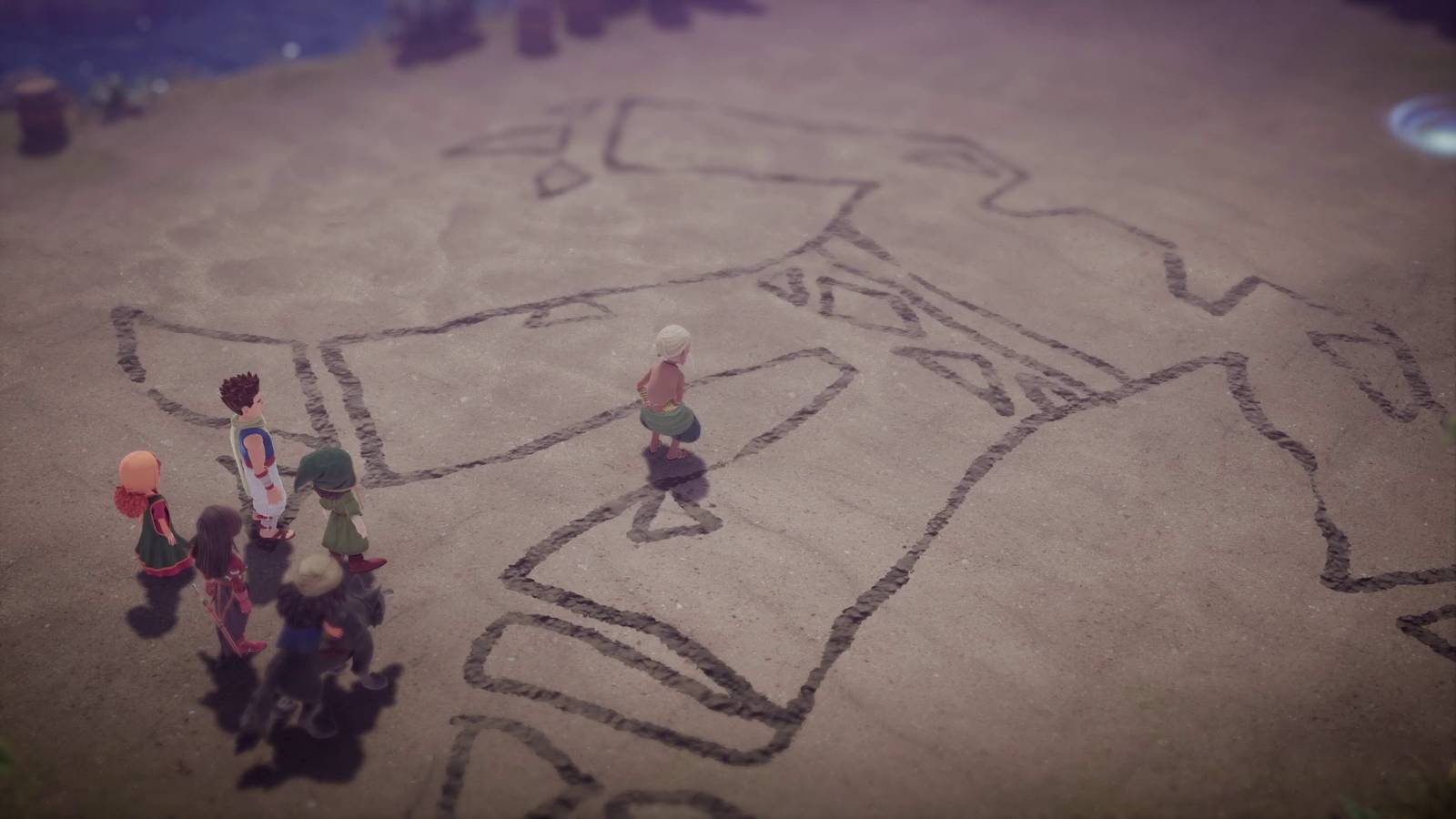 dragon quest 7 hidden pyramid puzzle