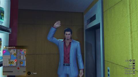 emoting as kiryu