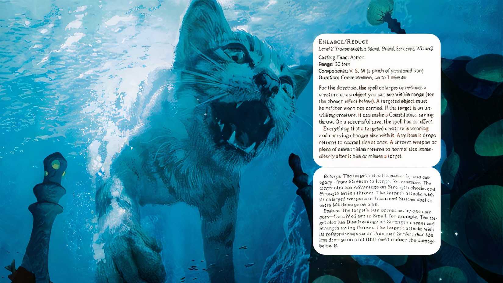 Enlarge Spell D&D Spells That Are Ineffective Till You Use Them At Precisely The ...