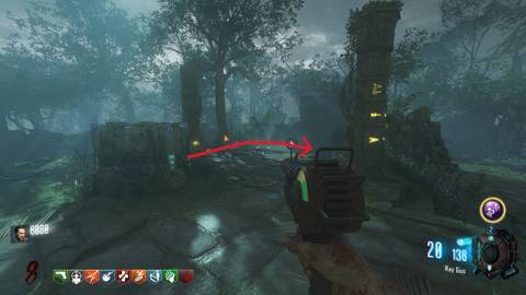 entering the skull altar