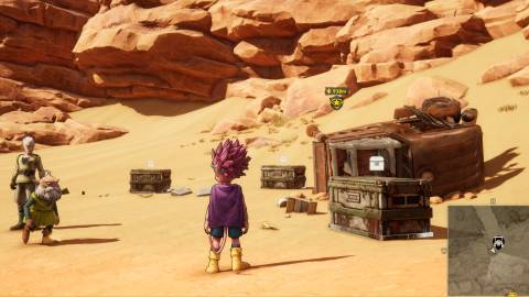 Exploring a camp in Sand Land (2024)