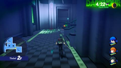 Exploring a dungeon in Persona 3 Reload (2021)