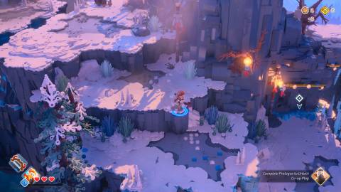 Exploring a level in LEGO Horizon Adventures (2024)