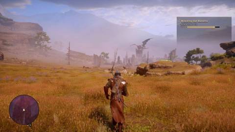 Exploring a plain in Dragon Age Inquisition (2014)