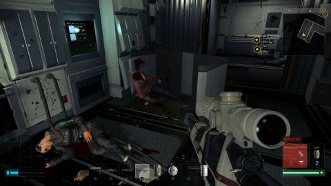 Exploring an apartment in Deus Ex Mankind Divided (2016)