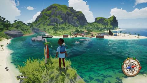 Exploring an island in Tchia (2023)