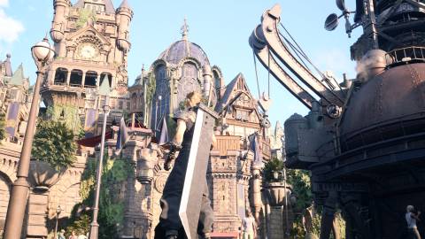 Exploring Kalm in Final Fantasy 7 Rebirth (2023)