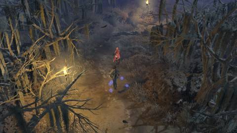 Exploring the woods in Magic Legends (2021)