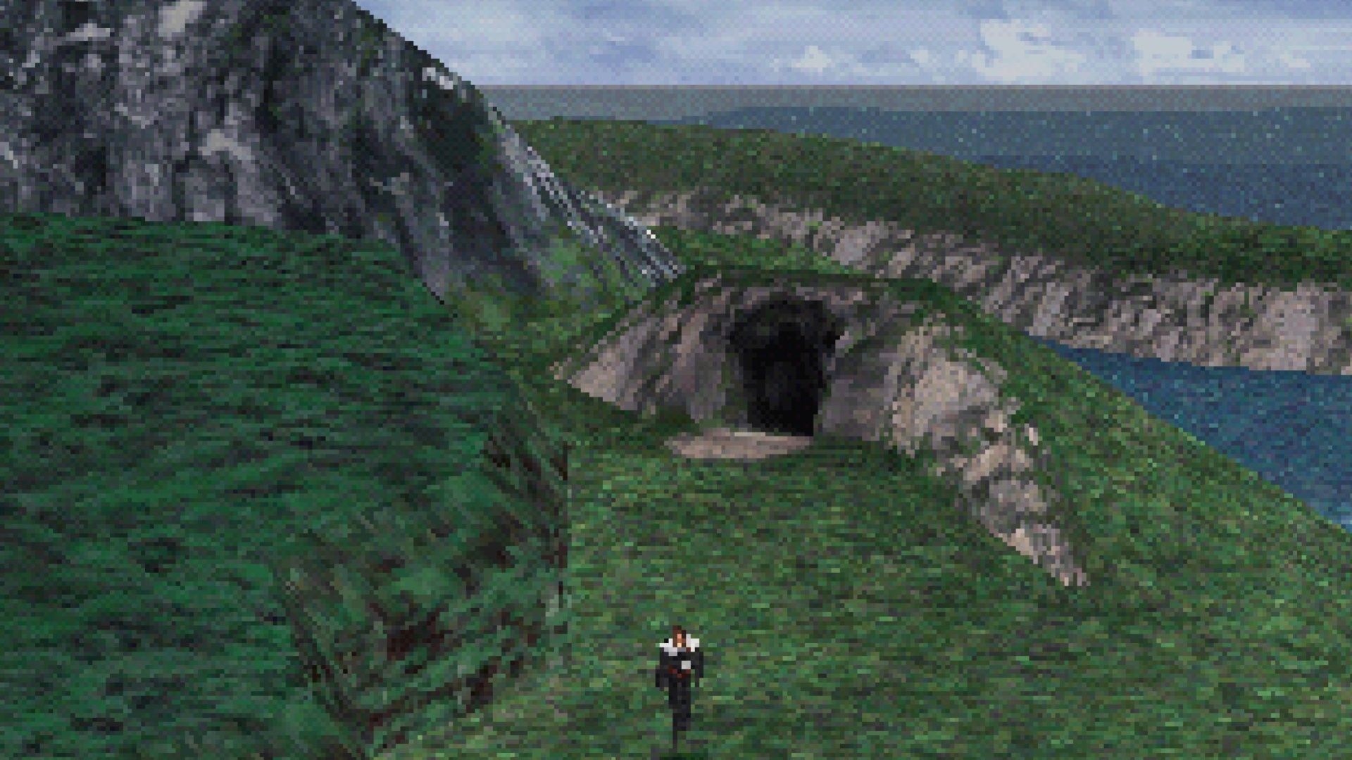 Exploring the world map in Final Fantasy 8 (PS1)