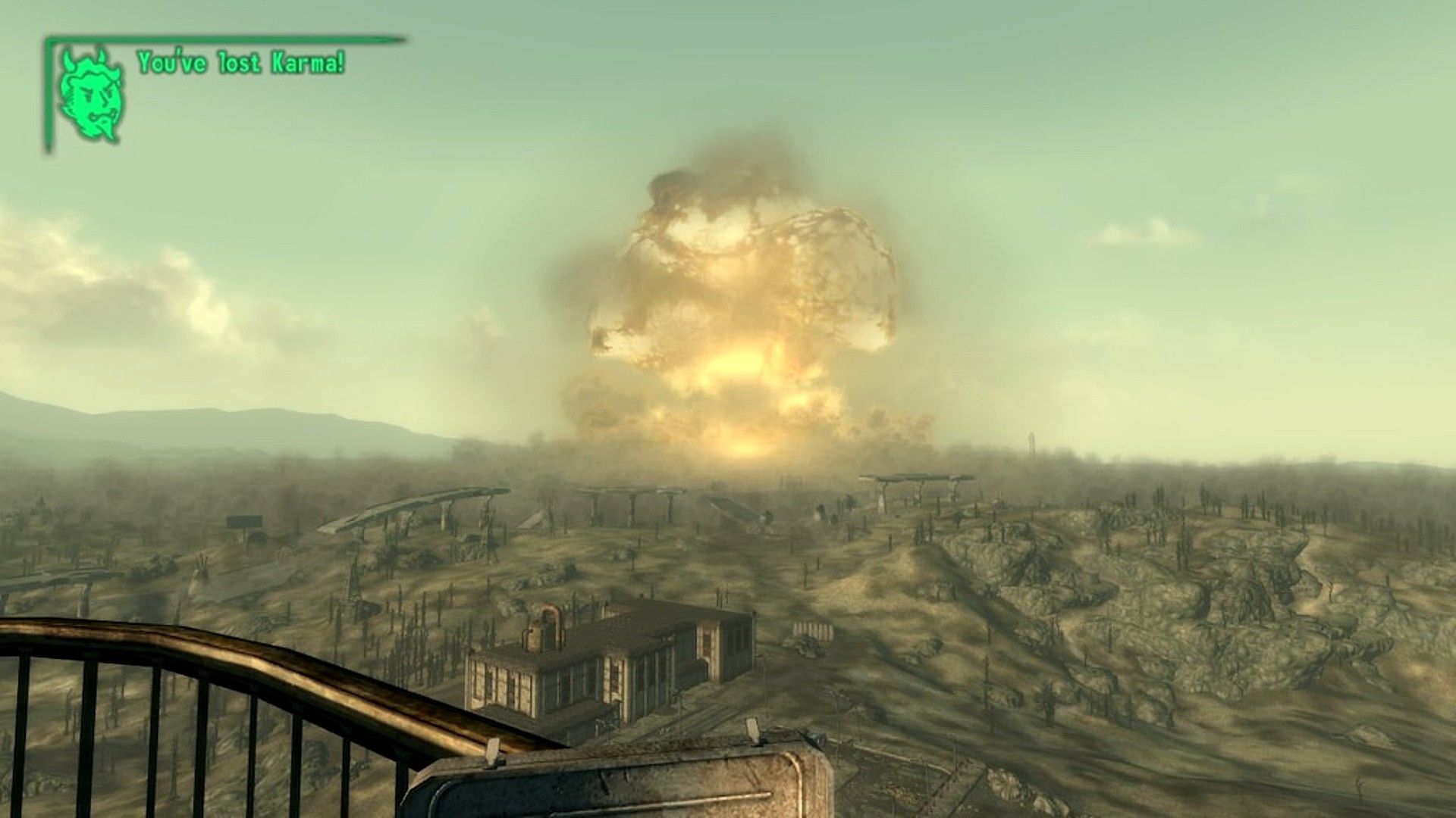 Fallout 3 تەقینەوەی مێگاتۆن