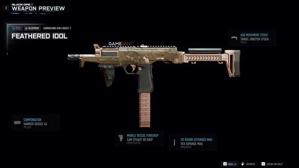 Feathered Idol (Kogot-7 Blueprint)