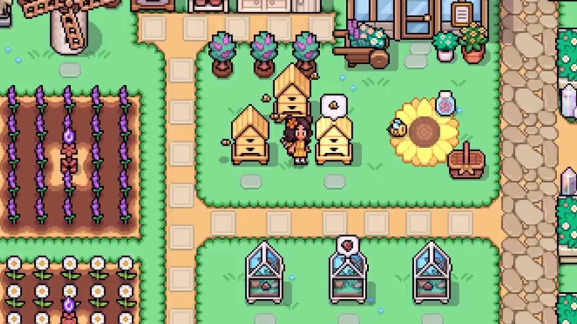 Fields of Mistria new update adds tools items and features