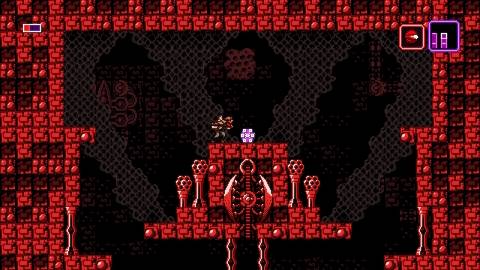 Finding a power-up in Axiom Verge (2015)
