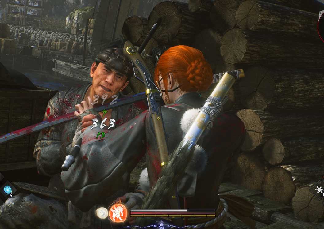 Menyelesaikan musuh di Nioh 3 PS5