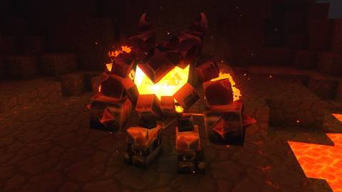 Firesteel Golem Hytale