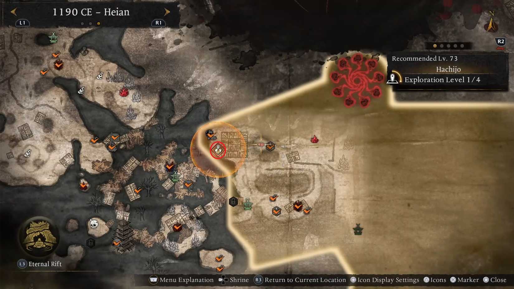 first famed hidden blade location in nioh 3