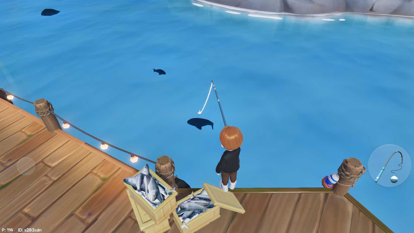 Fishing at Zephyr Sea Heartopia