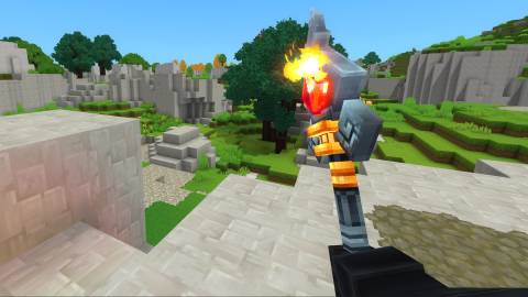 flame crystal staff hytale