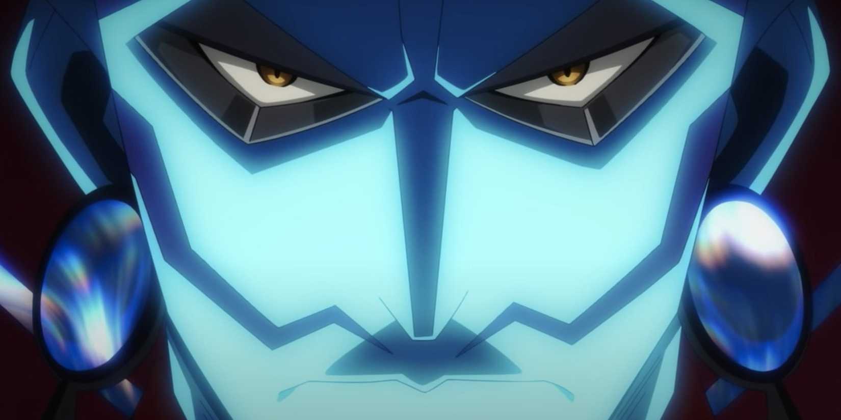 Flect Turn makes a stern expression.