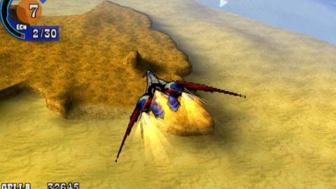 Flying a ship in Wild Arms 3 (2002)