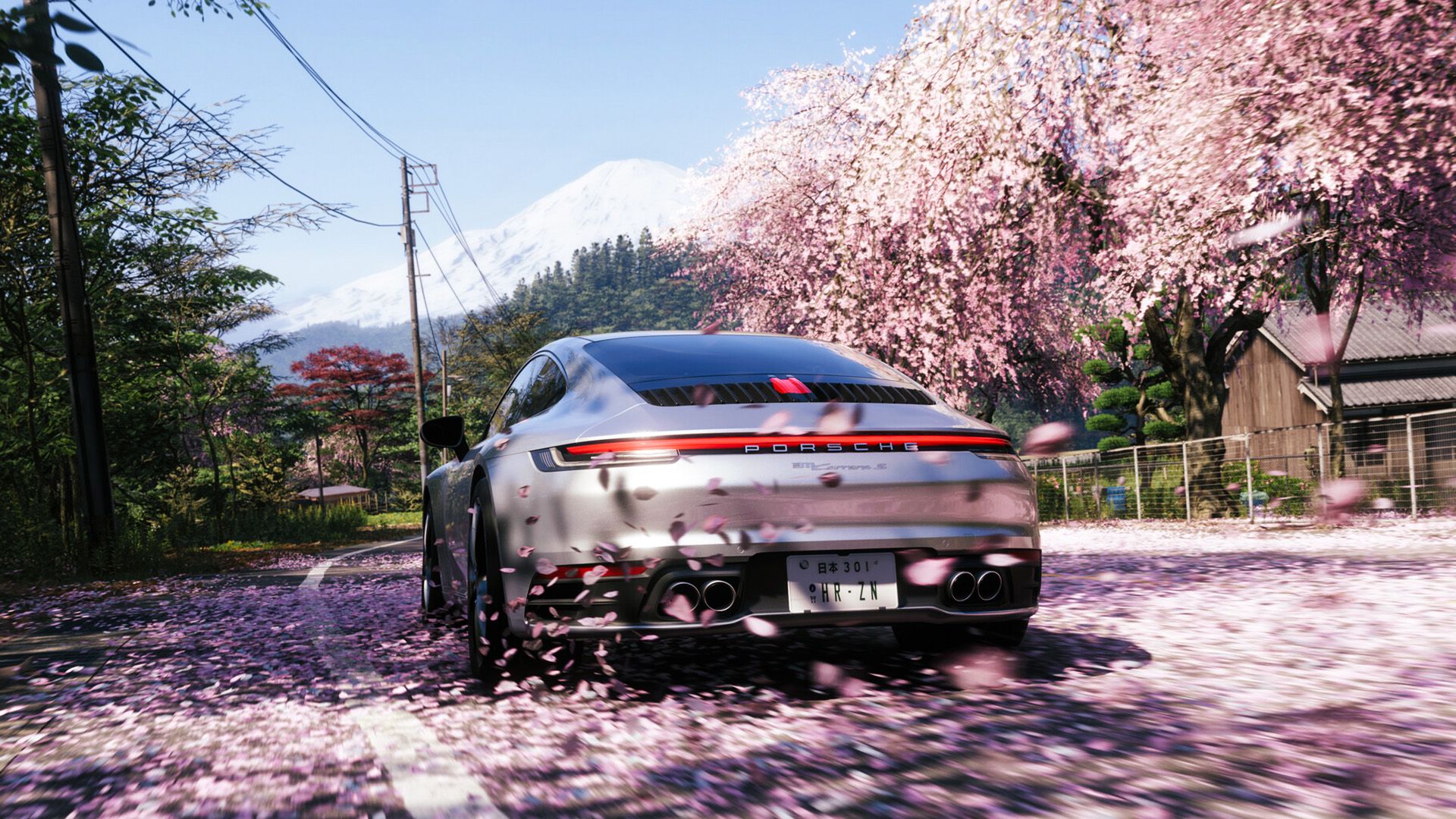 Forza Horizon 6 cherry blossoms drive