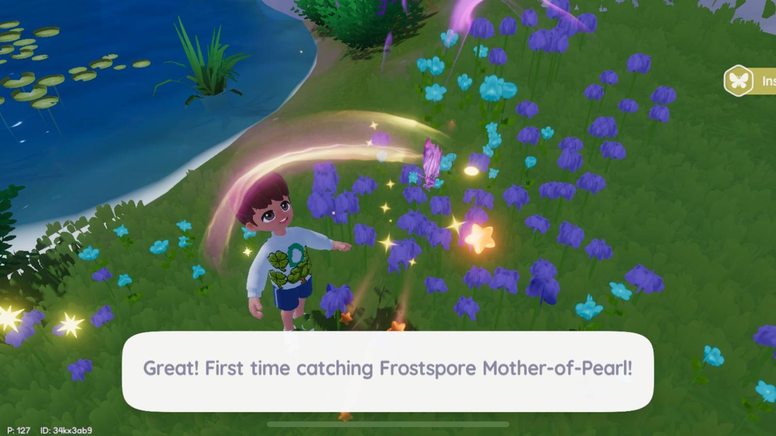 frostpore butterfly heartopia