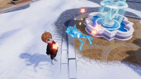 Frostspore King Crab in Heartopia