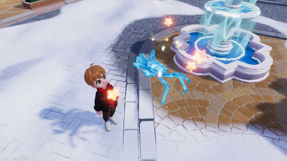 Frostspore King Crab in Heartopia