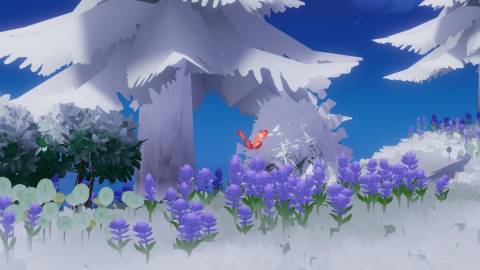 Frostspore Postman Butterfly in Heartopia