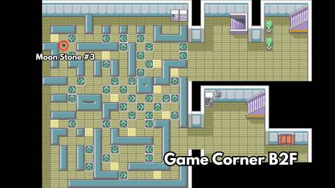 game corner moon stone in pokemon firered leafgreen